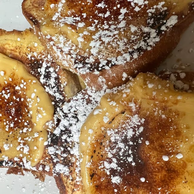 Crème Brulee Toast.