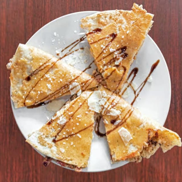 Parmesan Crusted Chicken Quesadilla.