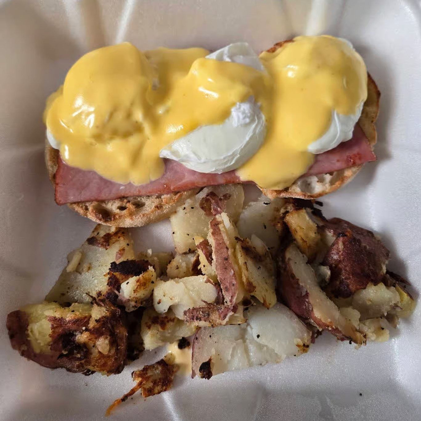 Eggs Benedict.