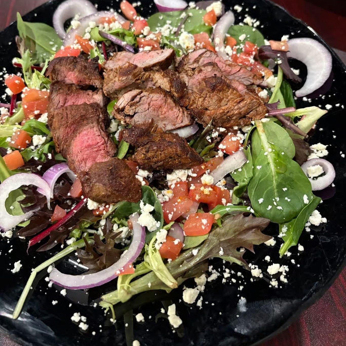 Black and Bleu Salad.