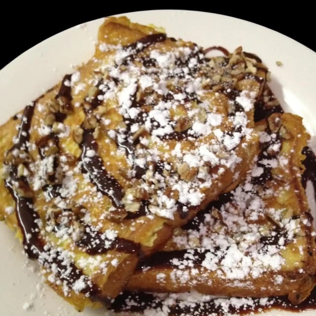 Cinnamon Swirl Pecan Toast.