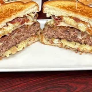 Bacon Chicken Ranch Burger