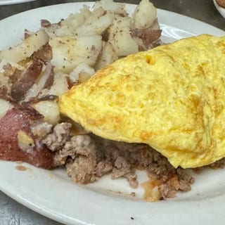 Cheesesteak Omelete