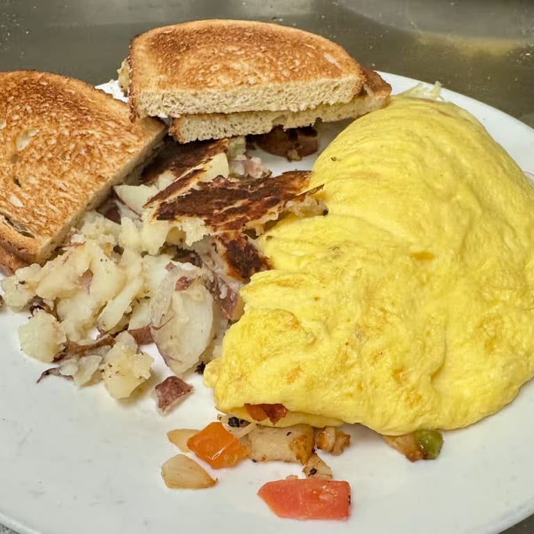 Omelet Selection at Our Diner