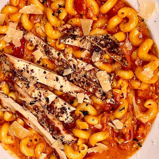 Cajun Chicken & Pasta.
