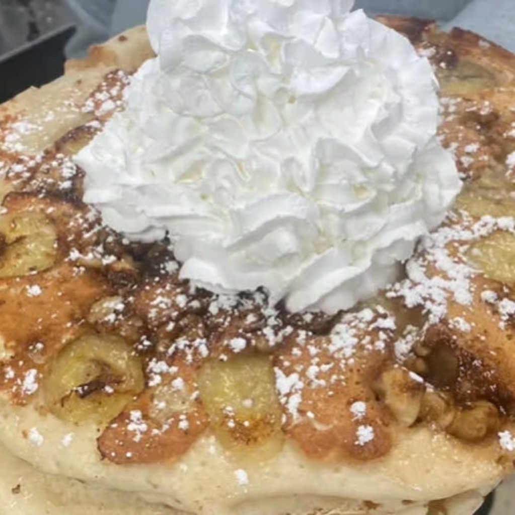 Banana Walnut Pancake.