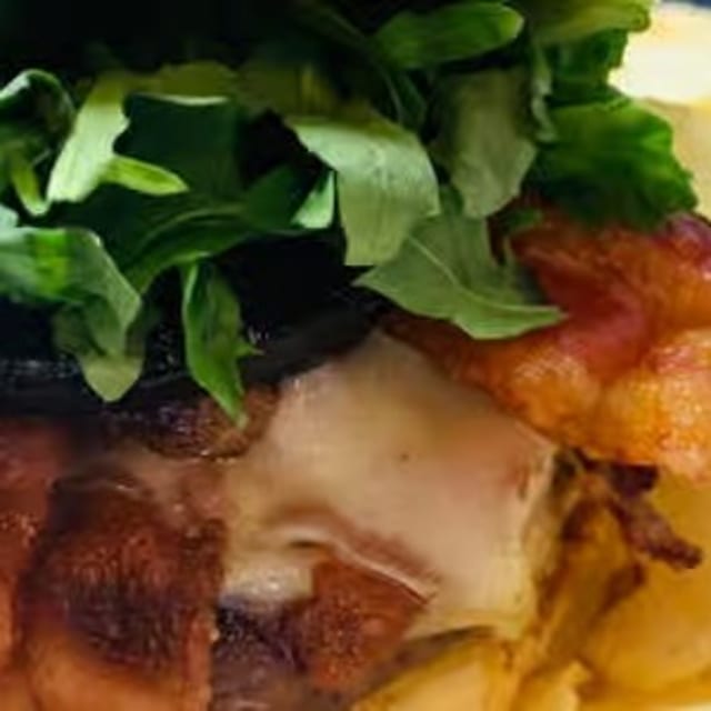 Avocado Bacon Burger.